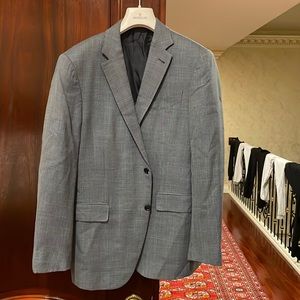 Zegna jacket blue gingham